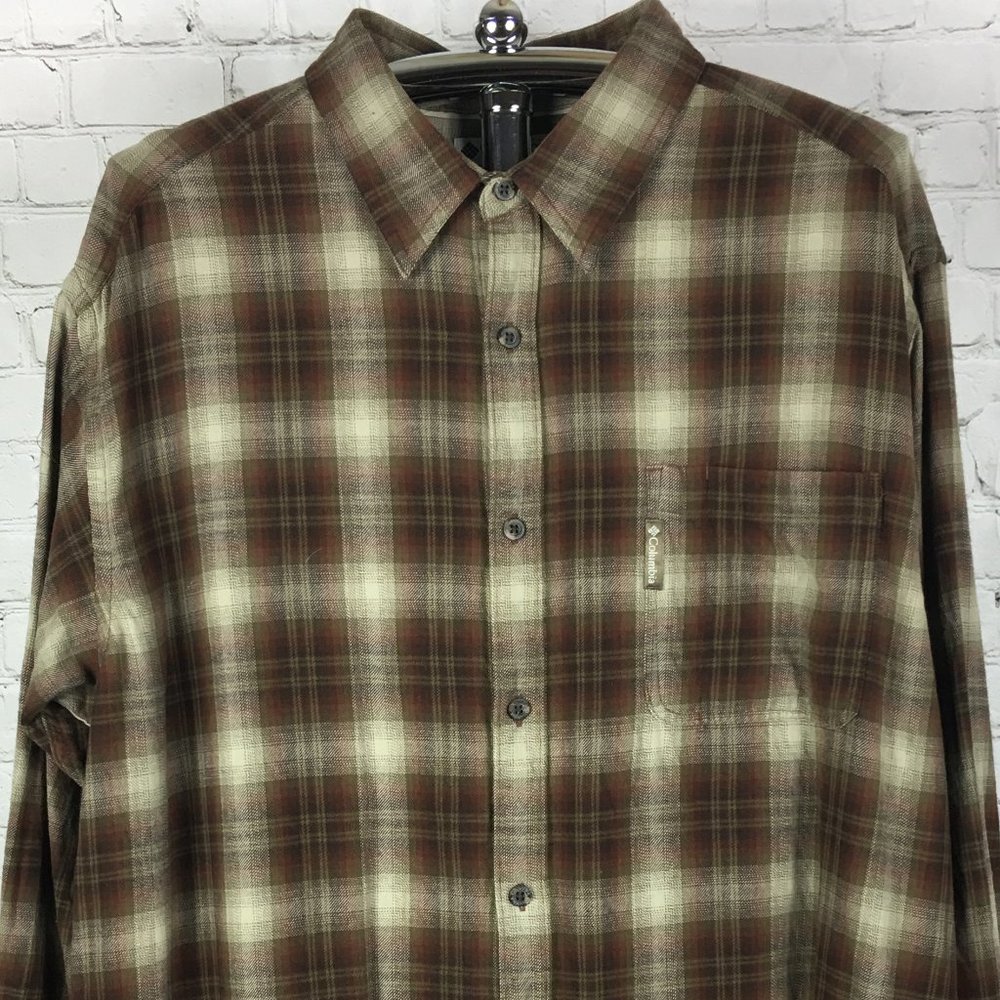 NWOT COLUMBIA SPORTSWEAR CO. FLANNEL SIZE XXL